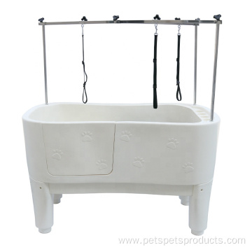 ODM Plastic Pet Bath Tub Dog Spa Bathtub